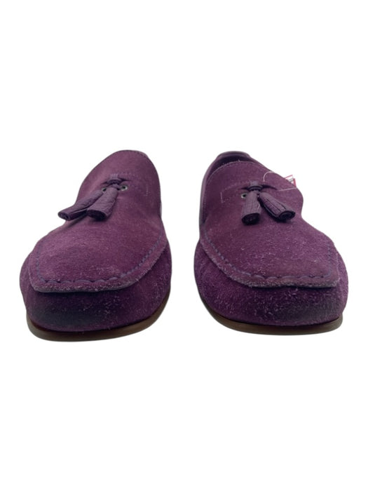 Paciotti Shoe Size 10 AS IS Purple Suede Solid Driver Men's Shoes Purple / 10