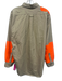 Filson Size XL Beige & Orange Cotton Solid Outdoors Button up Long Sleeve Shirt Beige & Orange / XL