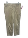 Jack Donneley Size 35 Beige Cotton Solid Khaki Slim Men's Pants Beige / 35