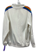 Palm Angels Size XL White & Multi Cotton Zipper Men's Jacket White & Multi / XL