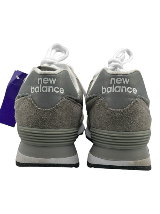 New Balance Shoe Size 10.5 Gray & White Synthetic Low Top Men's Shoes Gray & White / 10.5