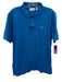 Lacoste Size XL Blue Cotton Solid Polo Men's Short Sleeve Blue / XL