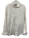 Boss Size 17.5 White Cotton Solid Button Up Button up Men's Long Sleeve Shirt White / 17.5