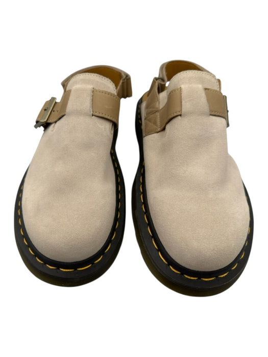 Dr Marten Shoe Size 10 Beige Suede Solid Mule Men's Shoes Beige / 10