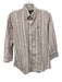 Ralph Lauren Size 4 Purple, Green & Cream Cotton Striped Long Sleeve Shirt Top Purple, Green & Cream / 4