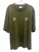 Kenzo Size L Green Cotton Blend logo T shirt Crew Men's Short Sleeve Green / L