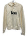 Kith Size M Off White Cotton Blend logo Hoodie Men's Jacket Off White / M