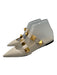 Valentino Garavani Shoe Size 36.5 Cream White Leather Upper Rockstud Flat Mules Cream White / 36.5
