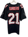 Mitchell & Ness Size 44 Black & White Synthetic Football Jersey Short Sleeve Black & White / 44