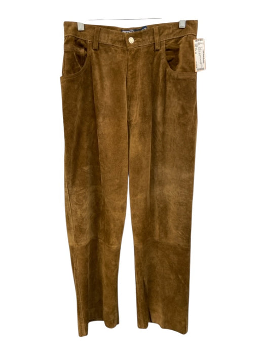 Polo AS IS Size Est 32 Tan Suede Solid Khaki Men's Pants Tan / Est 32