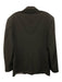 Dior Vintage Black Wool Blend Solid Dinner Jacket Men's Blazer Black / 41