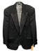 Dior Vintage Gray Wool Blend Striped Dinner Jacket Men's Blazer Gray / 41R