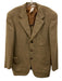 Brioni NWT Brown Cashmere Solid 3 button Men's Blazer Brown / 40R