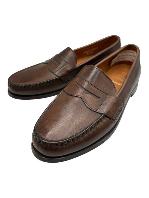 Allen Edmonds Shoe Size 11 Brown Leather Solid Loafer Men's Shoes Brown / 11