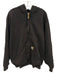 Carhartt Size Est XL Black Cotton Blend Solid Hoodie Men's Jacket Black / Est XL
