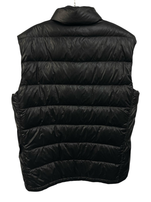 The North Face Size XL Black Synthetic Solid Puffer Vest Men's Jacket Black / XL