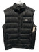 The North Face Size XL Black Synthetic Solid Puffer Vest Men's Jacket Black / XL