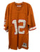 Mitchell & Ness Size 42 Orange Synthetic Mesh Football Jersey Men's Short Sleeve Orange / 42
