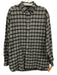 Ralph Lauren Size XL White & Brown Cotton Plaid Flannel Men's Long Sleeve Shirt White & Brown / XL