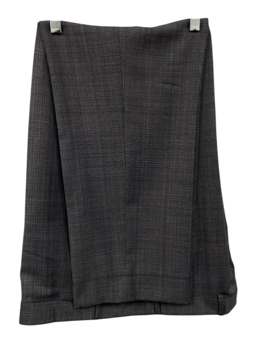 Cremieux Gray & Blue Wool Plaid 2 Button Men's Suit Gray & Blue / 48R