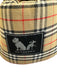 Burberry Brown, Red, Black Zip Top Novacheck Tote Dog Carrier Bag Brown, Red, Black