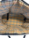 Burberry Brown, Red, Black Zip Top Novacheck Tote Dog Carrier Bag Brown, Red, Black