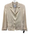 Akris Bergdorf Goodman Size M / 8 Cream White Cashmere Cuffed Sleeves Jacket Cream White / M / 8