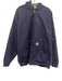 Carhartt NWT Size XXL Navy Blue Cotton Solid Hoodie Zip Up Men's Jacket Navy Blue / XXL