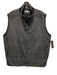 Peter Millar Size L Gray Wool Blend Solid Vest Men's Jacket Gray / L