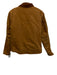 Carhartt Size S Dark Tan Cotton Solid Zip Up Men's Jacket Dark Tan / S