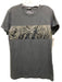 Balmain Size S Black Cotton Blend logo T Shirt Men's Short Sleeve S