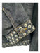 Moschino Size 54 Dark Wash Cotton Studded Trucker Men's Jacket 54