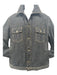 Moschino Size 54 Dark Wash Cotton Studded Trucker Men's Jacket 54