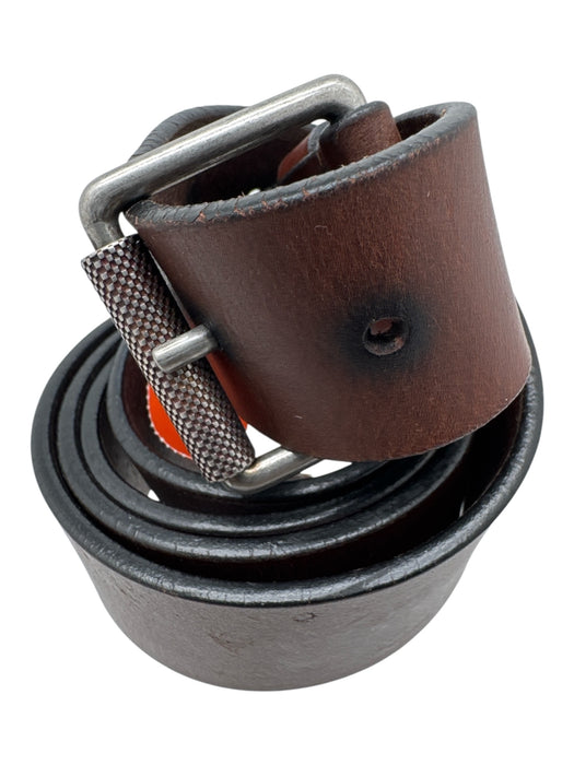 1901 Brown Leather Men's Belt Brown