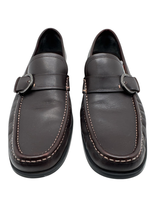 Salvatore Ferragamo Shoe Size 8 Brown Leather Buckle Men's Shoes Brown / 8