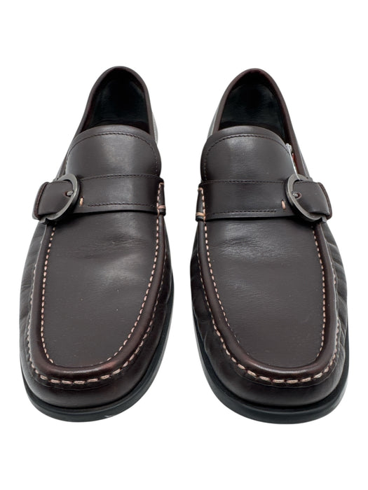 Salvatore Ferragamo Shoe Size 8 Brown Leather Buckle Men's Shoes Brown / 8