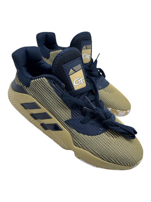 Adidas Shoe Size 11.5 Gold & Blue Synthetic Woven Sneaker Men's Shoes Gold & Blue / 11.5