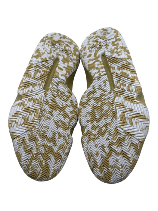 Adidas Shoe Size 11.5 Gold & Blue Synthetic Woven Sneaker Men's Shoes Gold & Blue / 11.5