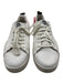 Diesel Shoe Size 10 White Leather Solid Sneaker Men's Shoes White / 10