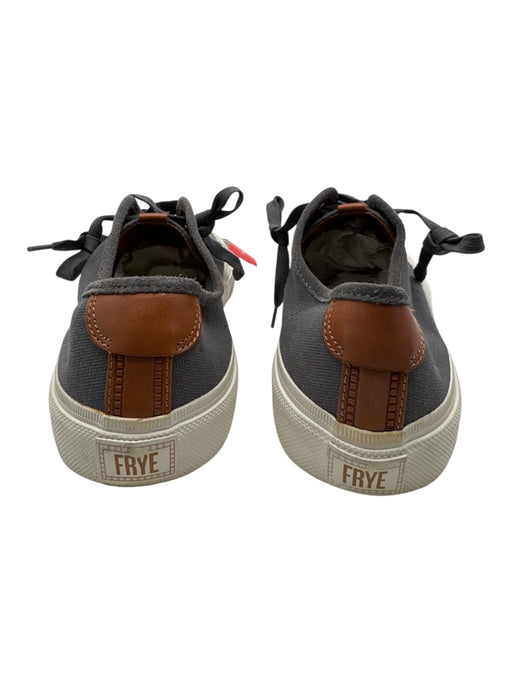 Frye Shoe Size 11 Dark Gray Canvas Solid Sneaker Men's Shoes Dark Gray / 11