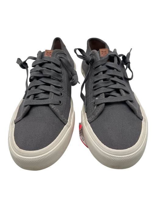 Frye Shoe Size 11 Dark Gray Canvas Solid Sneaker Men's Shoes Dark Gray / 11