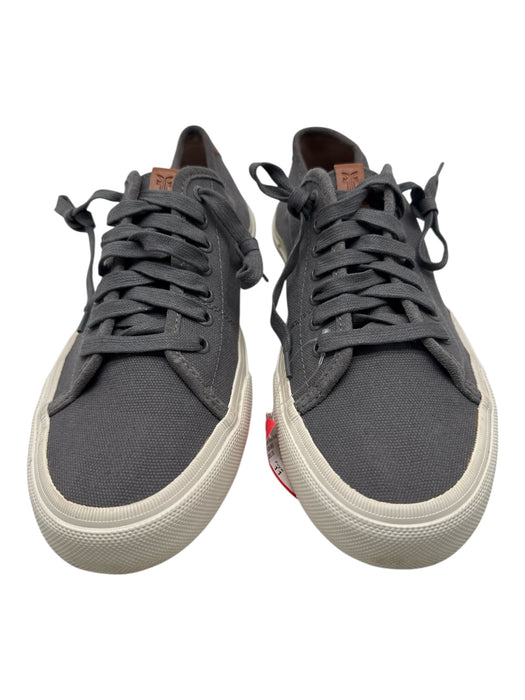 Frye Shoe Size 11 Dark Gray Canvas Solid Sneaker Men's Shoes Dark Gray / 11