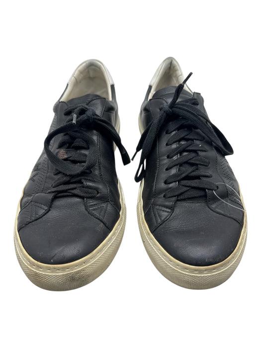 Givenchy Shoe Size 43 AS IS Black Leather Solid Sneaker Men's Shoes Black / 43