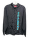 supreme Size M Black Synthetic logo Windbreaker Zip Up Men's Jacket Black / M