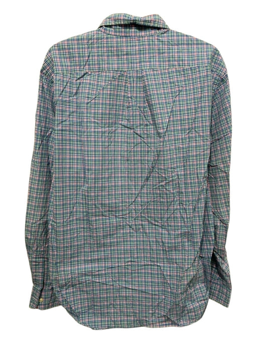 Polo Ralph Lauren Size XL Blue & Multi Cotton Plaid Men's Long Sleeve Shirt Blue & Multi / XL