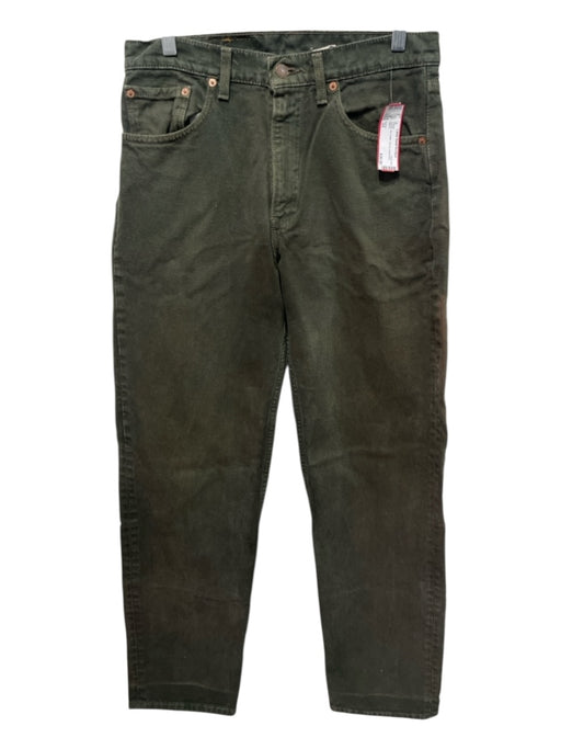 Levis Size 33 Green Cotton Zip Fly Men's Pants Green / 33
