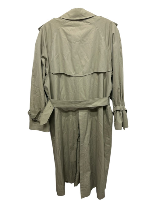 Burberry AS IS Size Est 40 Tan Cotton Solid Overcoat Men's Jacket Tan / Est 40