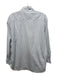 Ferragamo Size L Light Blue & White Cotton Striped Button up Long Sleeve Shirt Light Blue & White / L