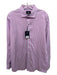 Psycho Bunny NWT Size 16.5 Blue & Purple Cotton Blend Striped Long Sleeve Shirt Blue & Purple / 16.5