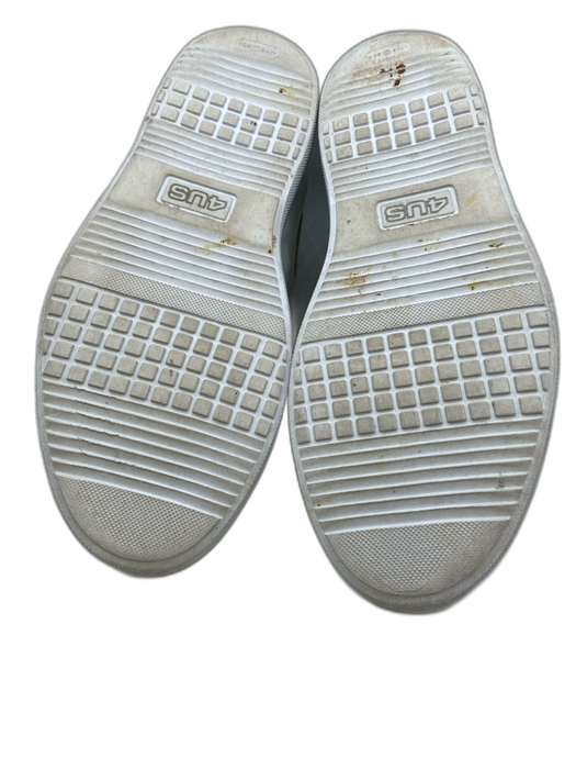 4US Cesare Paciotti Shoe Size 37 White, Silver, Yellow Leather PVC Sneakers White, Silver, Yellow / 37